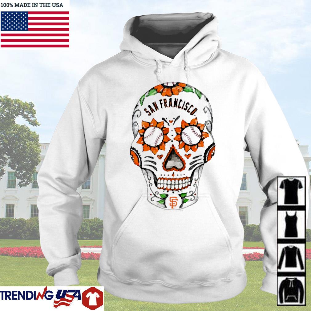 San Francisco Giants Sugar Skull Fringe T-Shirt, hoodie, sweater, long  sleeve and tank top