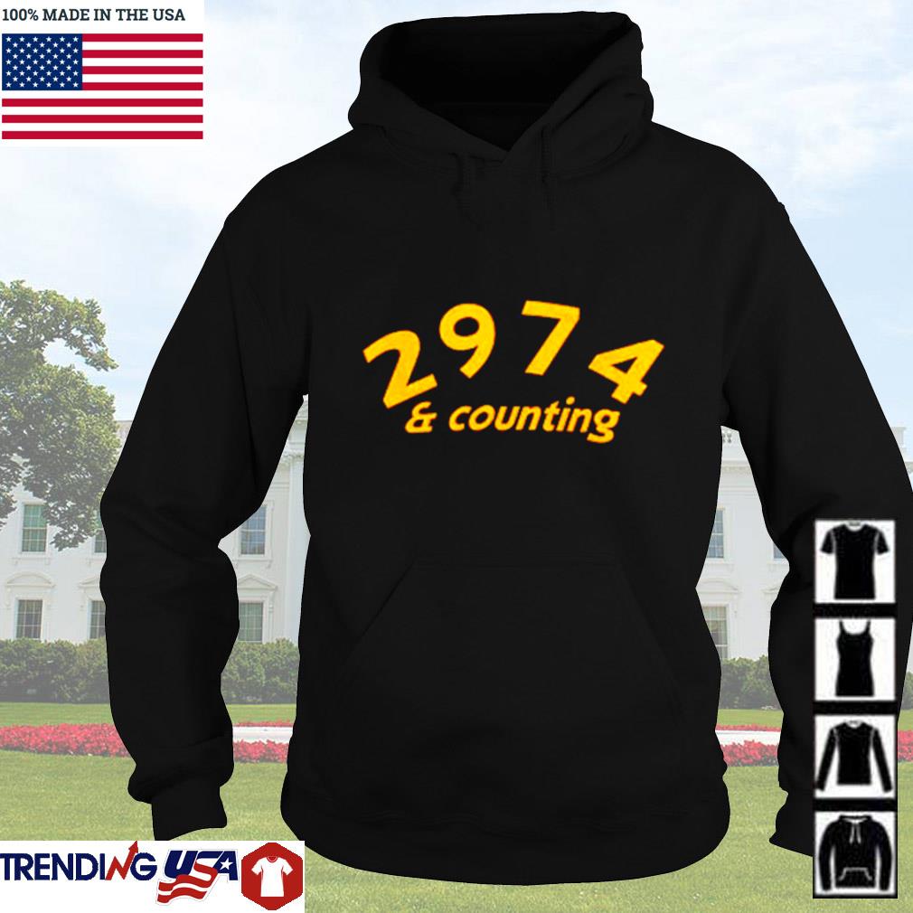 Steph Curry's 2974 and Counting shirt, hoodie, sweater, long sleeve and  tank top