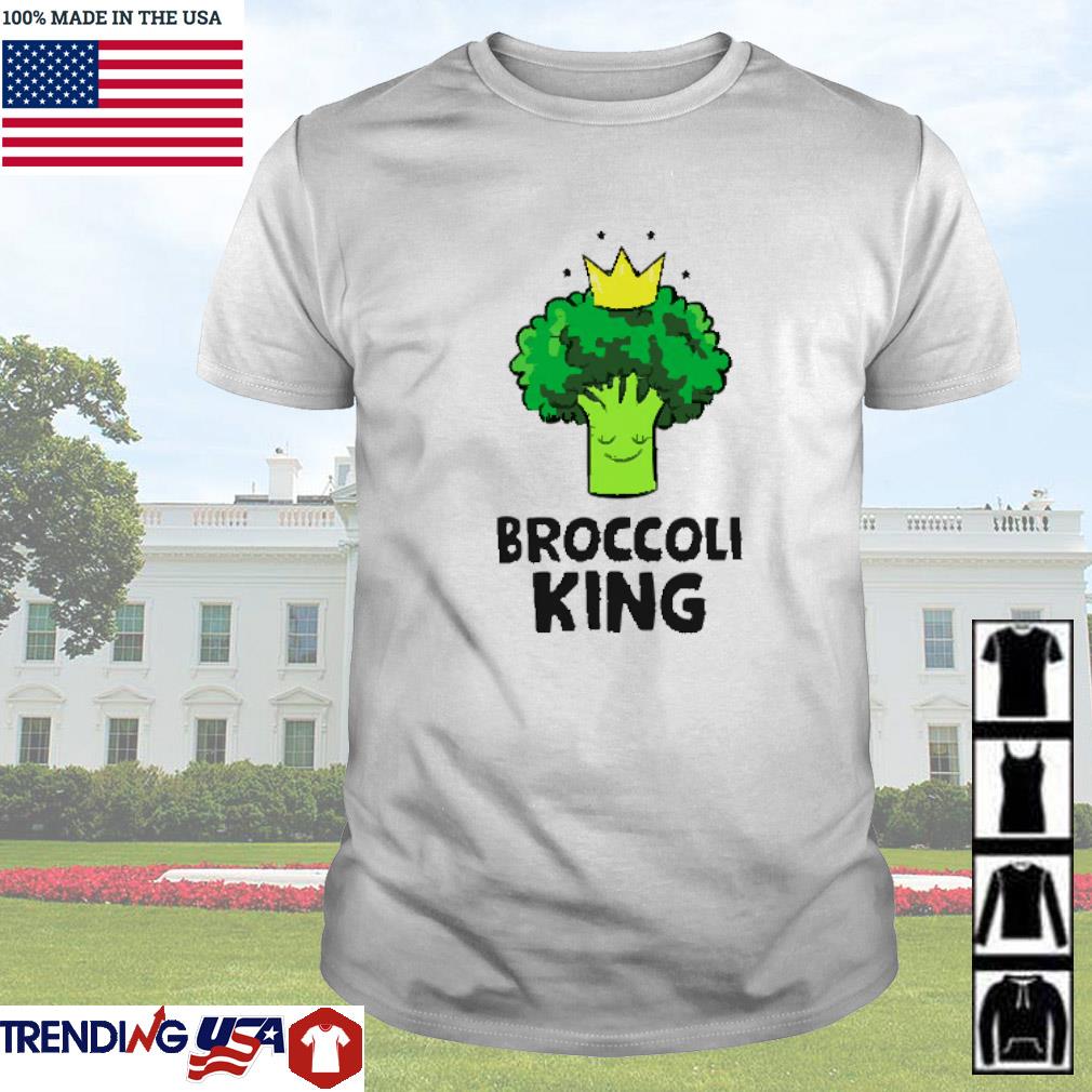 Premium Broccoli King vegetable shirt