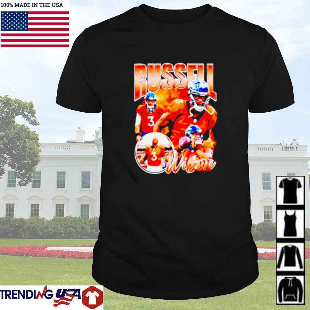 Premium Russell Wilson Denver Broncos NFL football shirt