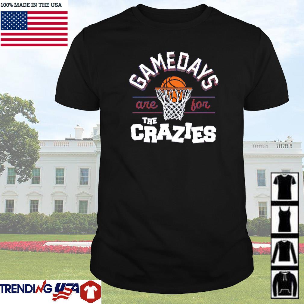 Duke Blue Devils gamedays are for the crazies shirt