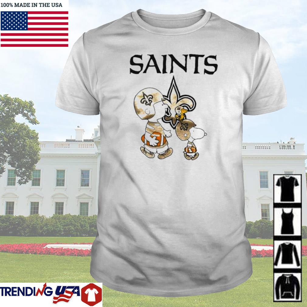 New Orleans Saints Snoopy and Charlie Brown Peanuts shirt, hoodie