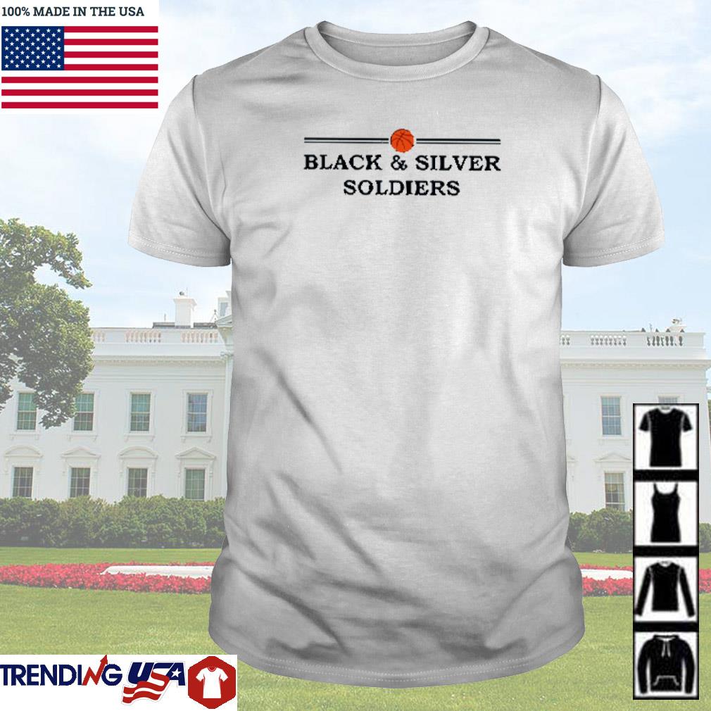 Awesome Black and silver soldiers shirt
