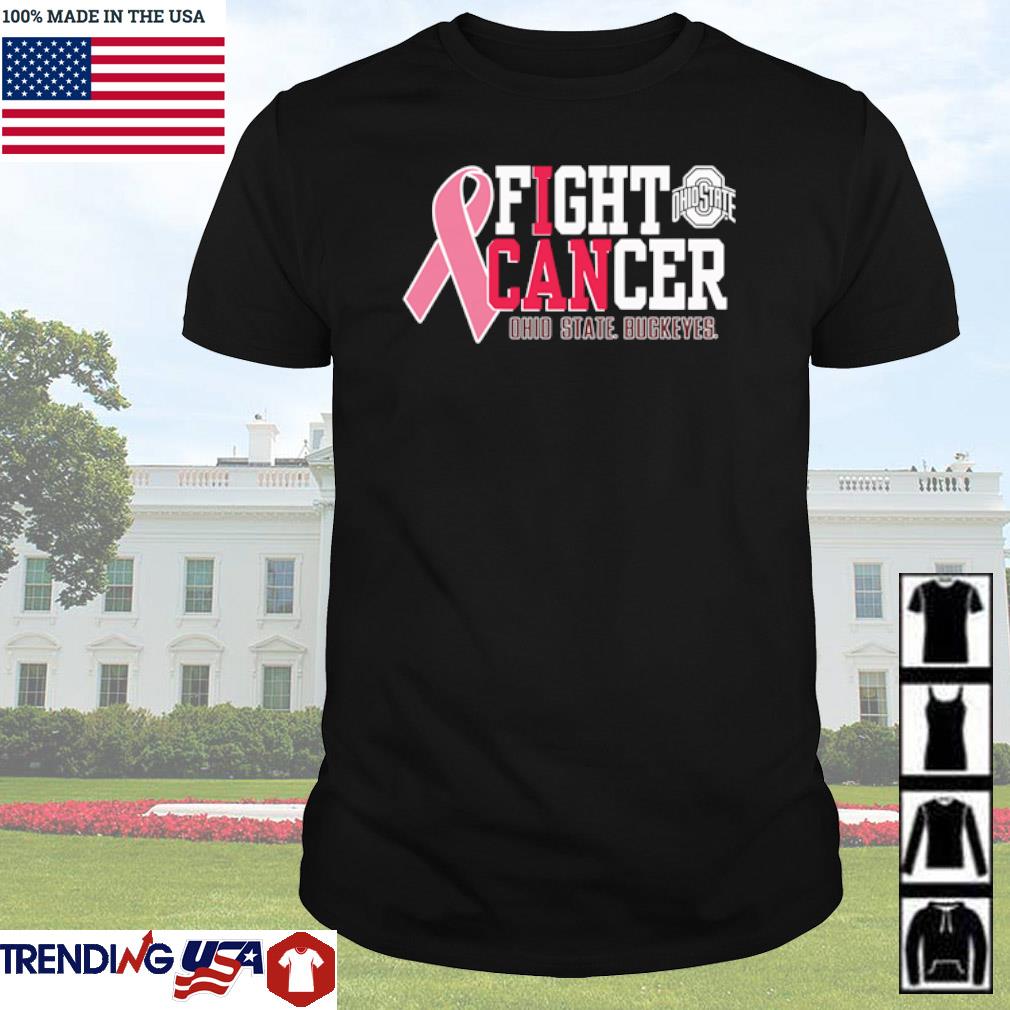 Best Ohio State Buckeyes fight cancer breast cancer awareness shirt